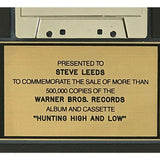 a-ha Hunting High And Low RIAA Gold Album Award