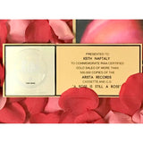 Aretha Franklin A Rose Is Still A Rose RIAA Gold Album Award - Record Award