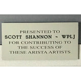 Arista Records Multi-Artist Combo Award - Record Award