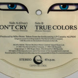 Asia Don’t Cry Picture Disc Import 1983 7 Single - Media