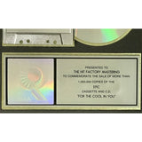 Babyface For The Cool In You RIAA Platinum Album Award - Record Award