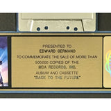 Back To The Future Soundtrack RIAA Gold Album Award - Record Award