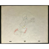 Beatles 1965-69 Cartoon - Framed Original Animation Cel John Lennon Drawing- RARE - Music Memorabilia