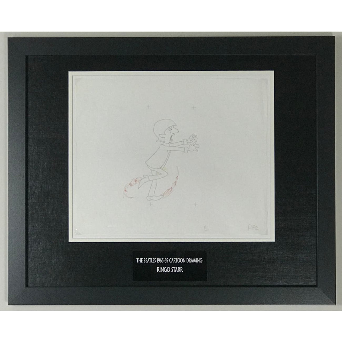beatles-1965-69-cartoon-framed