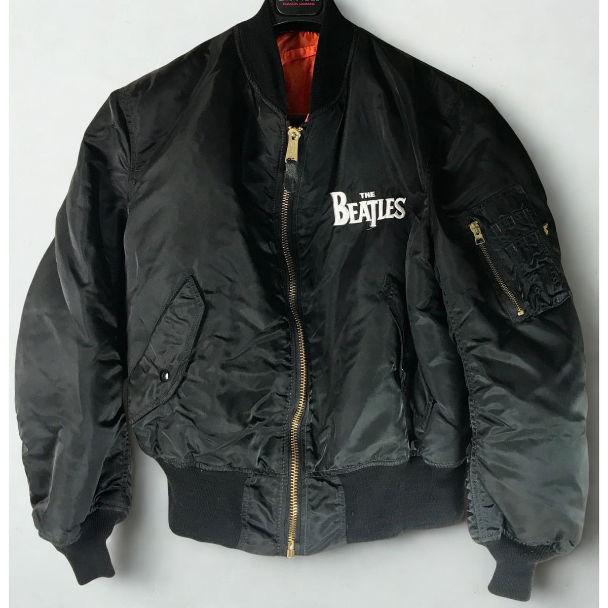 リーバイス スエード トラッカー ジャケット ラバーソウル Beatles M musicgoldmine.com - Beatles Tour Jacket – MusicGoldmine.com
