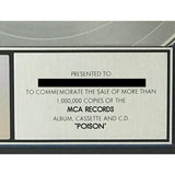 Bell Biv Devoe Poison RIAA Platinum LP Award signed by Ricky Michael Bivins Ronnie - Record