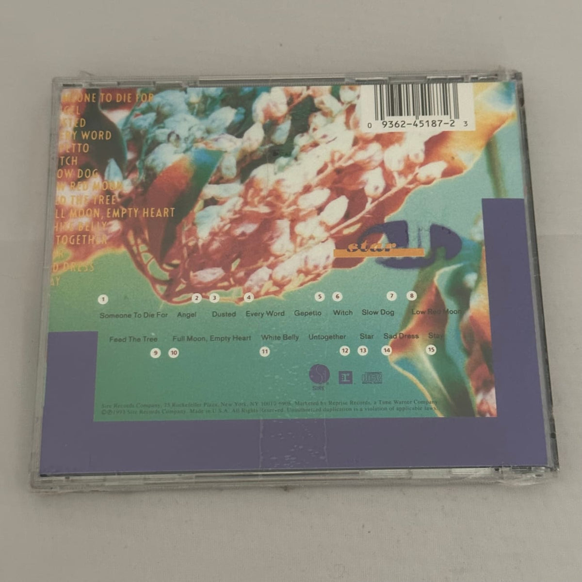musicgoldmine.com - Belly Star 1993 Sealed CD 9 45187-2