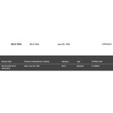 Billy Idol debut RIAA Gold Album Award - Record Award