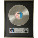 Billy Squier Emotions In Motion RIAA Platinum Album Award - Record