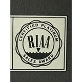 Billy Squier Emotions In Motion RIAA Platinum Album Award - Record