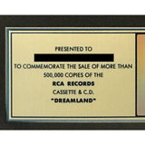 Black Box Dreamland RIAA Gold Album Award - Record