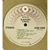Blackfoot Strikes RIAA Gold Album Award - Record Award