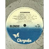 Blondie Autoamerican 1980 BPI Platinum LP Award presented to Deborah Harry - RARE - Record Award