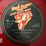 Bob Seger ’We’ve Got Tonight’ Limited Ed 12’’-45 Red Vinyl 1981 UK Import - Media