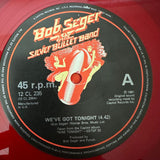 Bob Seger ’We’ve Got Tonight’ Limited Ed 12’’-45 Red Vinyl 1981 UK Import - Media