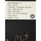 Bob Weir & Wolf Bros Album Test Pressing signed by Bob Weir Don Was +2 w/BAS LOA Music Memorabilia Collage