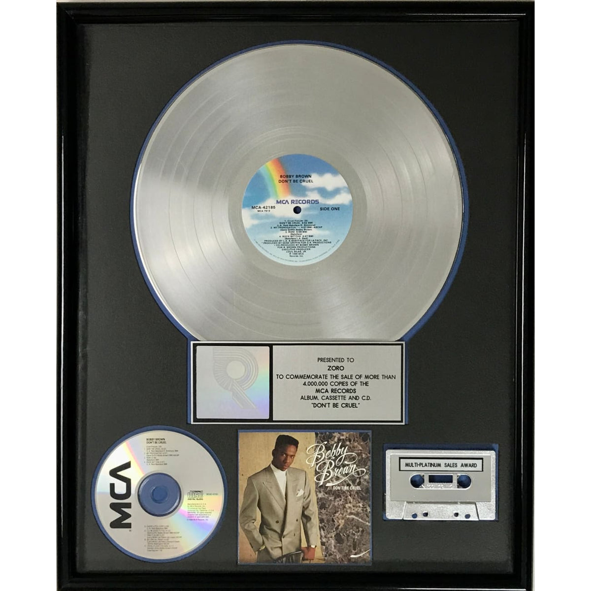 musicgoldmine.com - Bobby Brown Don't Be Cruel RIAA 4x Multi