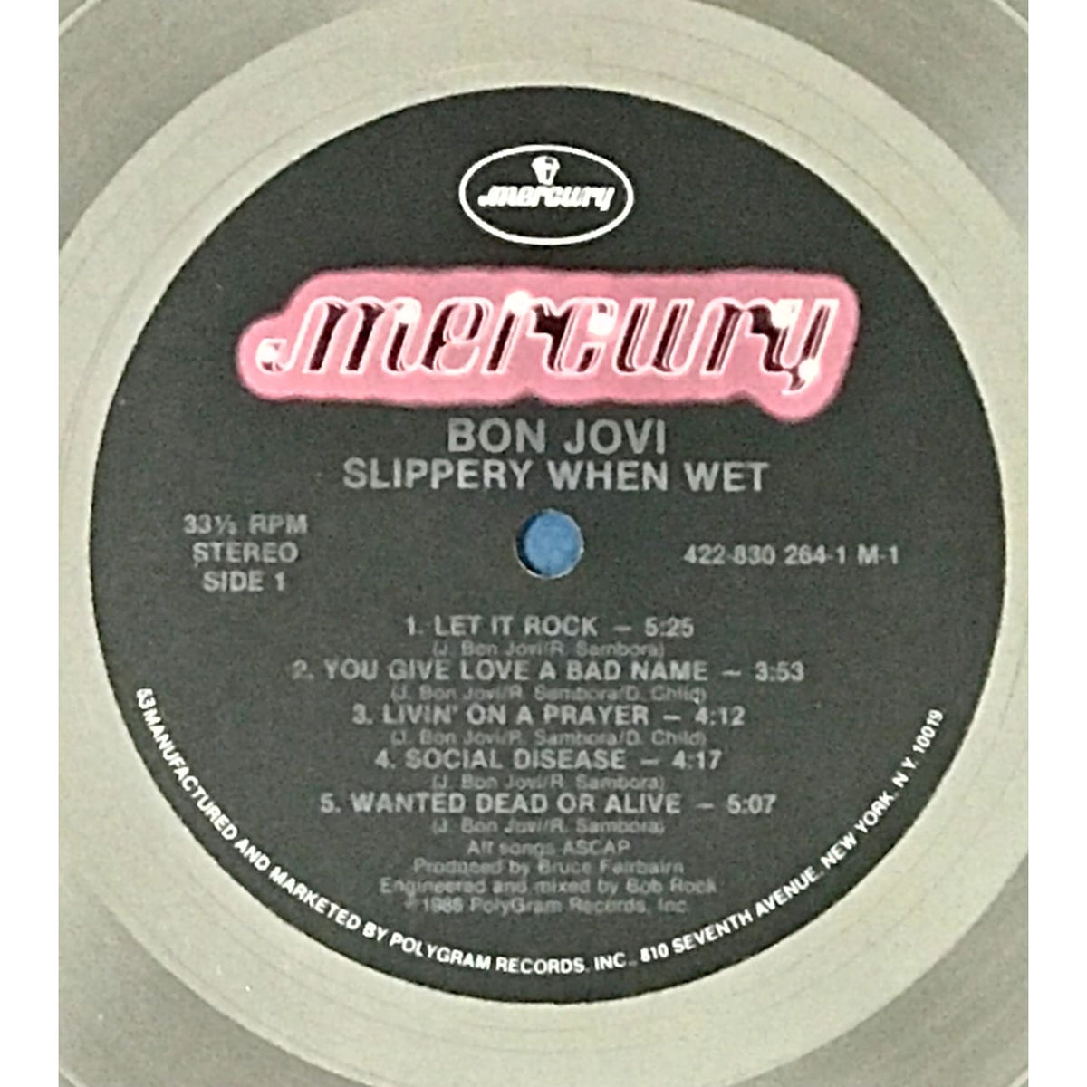 - Bon Jovi Slippery When Wet RIAA 4x Multi