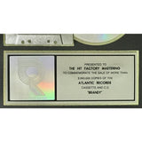 Brandy debut RIAA 2x Multi-Platinum Album Award - Record Award