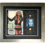 Britney Spears In The Zone RIAA 2x Multi - Platinum LP Award - Record