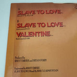 Bryan Ferry ’Slave To Love’ 12’’-45 Vinyl 1985 Import UK FERRX1 - Media
