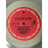 C + C Music Factory Gonna Make You Sweat RIAA Platinum LP Award signed by Freedom Williams - Record