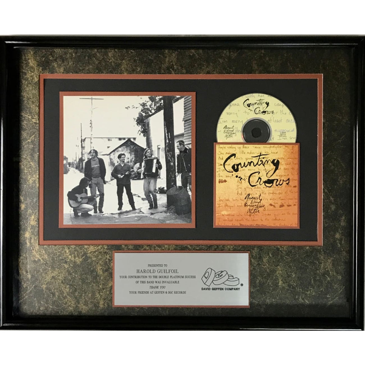 musicgoldmine.com - Counting Crows August and Everything After
