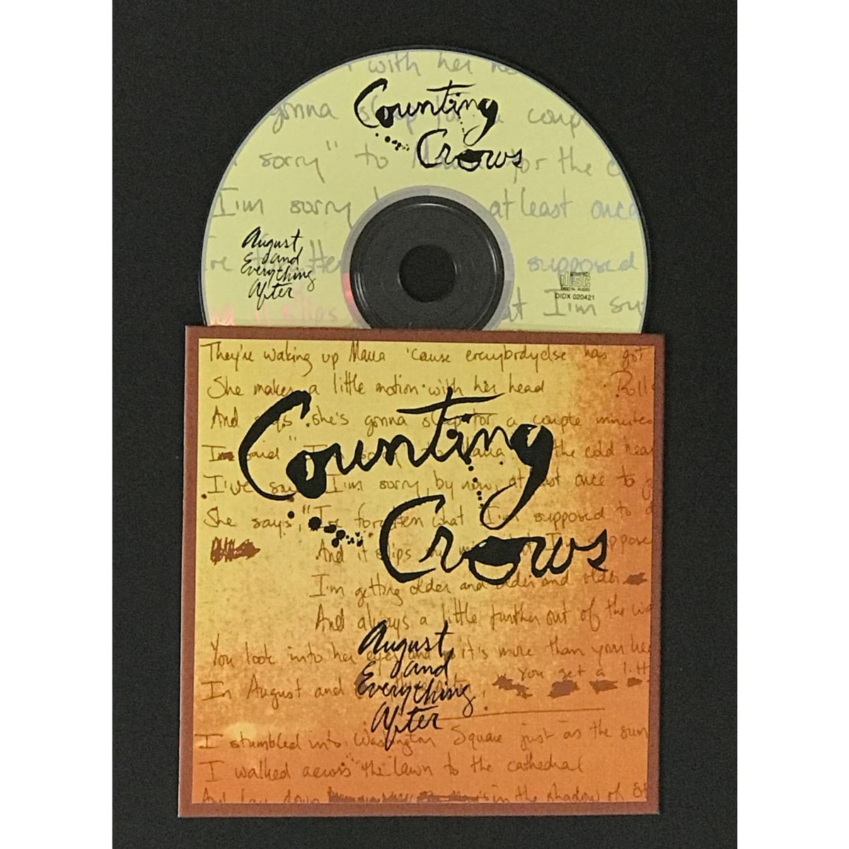 GOLD CD Counting Crows / Recovering The～ Counting Crows - Recovering the Satellites by Counting Crows