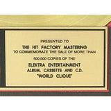 Deee-Lite World Clique RIAA Gold Album Award - Record Award