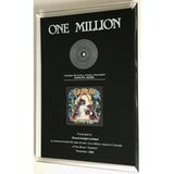 Def Leppard Hysteria CRIA Diamond Award - RARE - Record Award