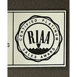 Def Leppard Pyromania RIAA Platinum Album Award - Record Award