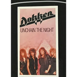 Dokken Unchain The Night 1988 RIAA Platinum Video Award - Record Award