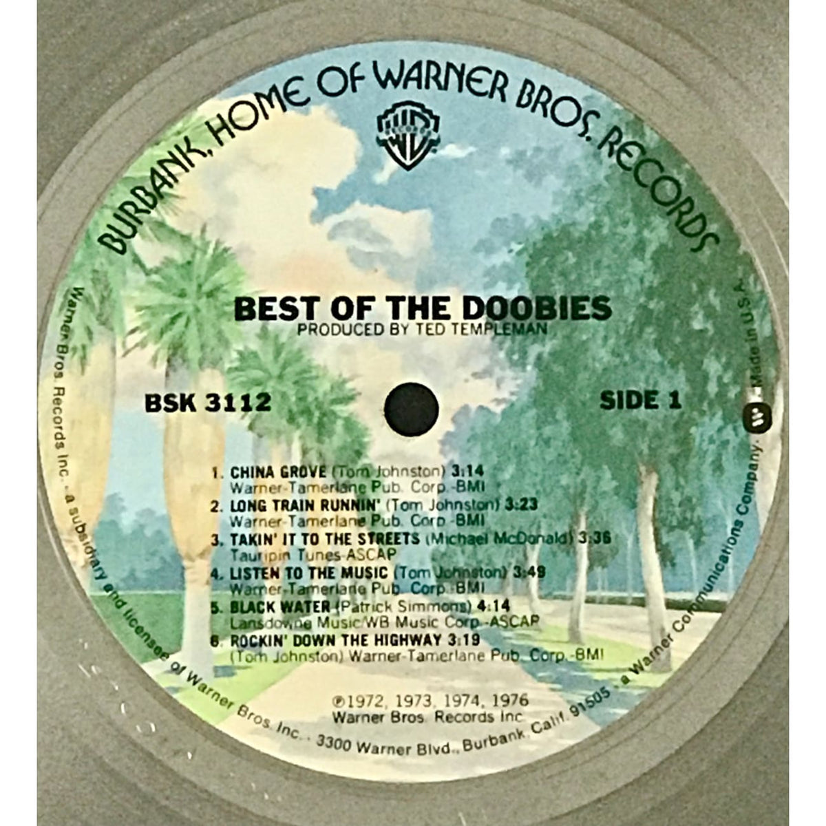 【24Kゴールド・ディスク】BEST OF THE DOOBIES musicgoldmine.com - Doobie Brothers Best Of The Doobies RIAA