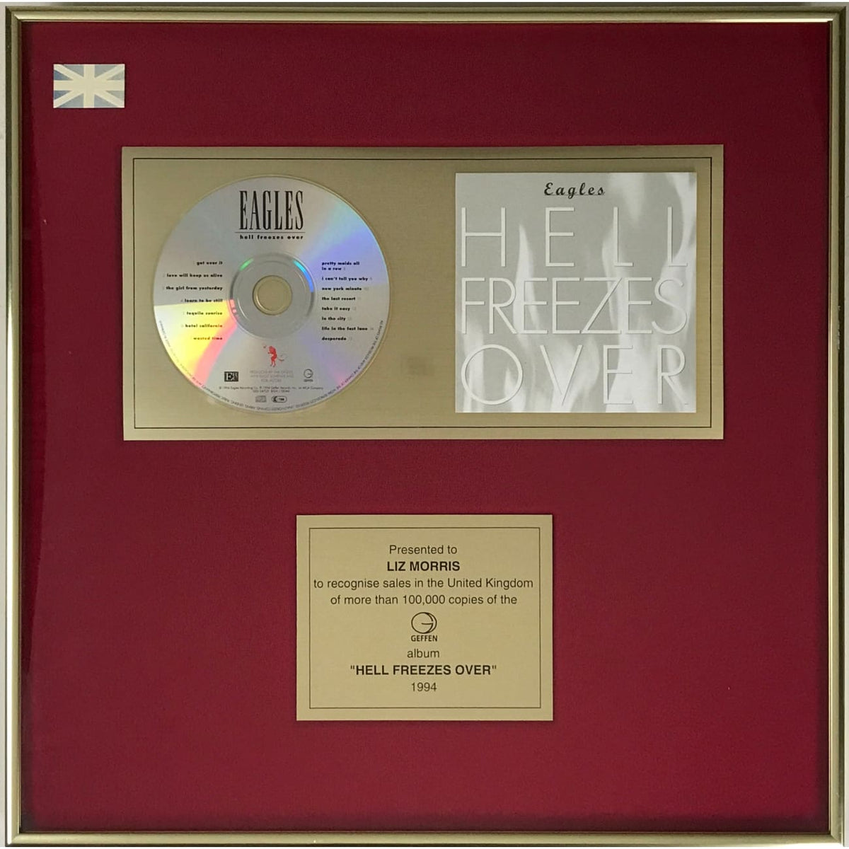 洋楽 Eagles / Hell Freezes Over 2LP Eagles - Hell Freezes Over (25th Anniversary) [Vinyl] - Pop