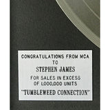 Elton John Tumbleweed Connection 1971 MCA ’Platinum’ Award - RARE - Record Award