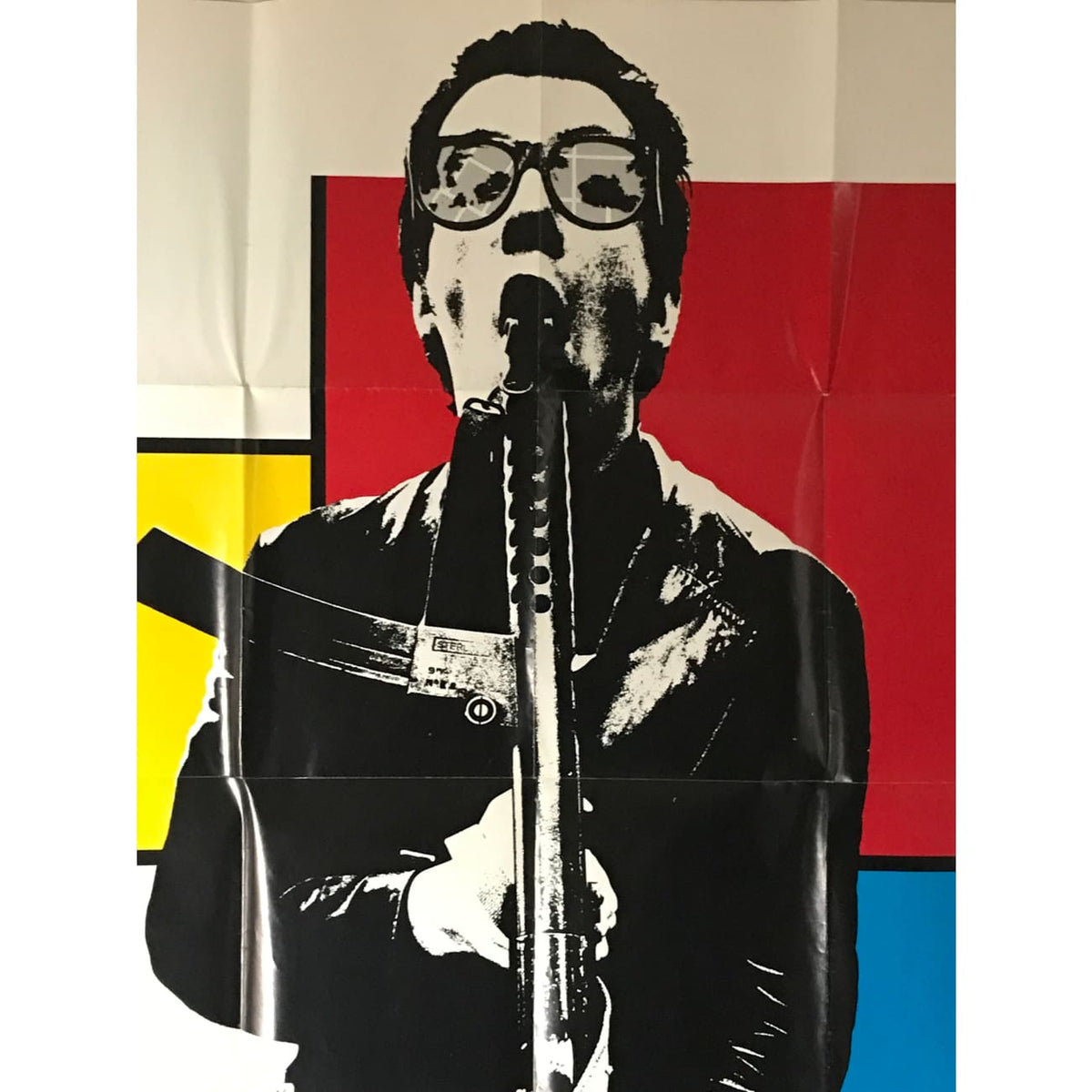 Musicgoldmine.com - Elvis Costello 80s LP Insert Poster – MusicGoldmine.com