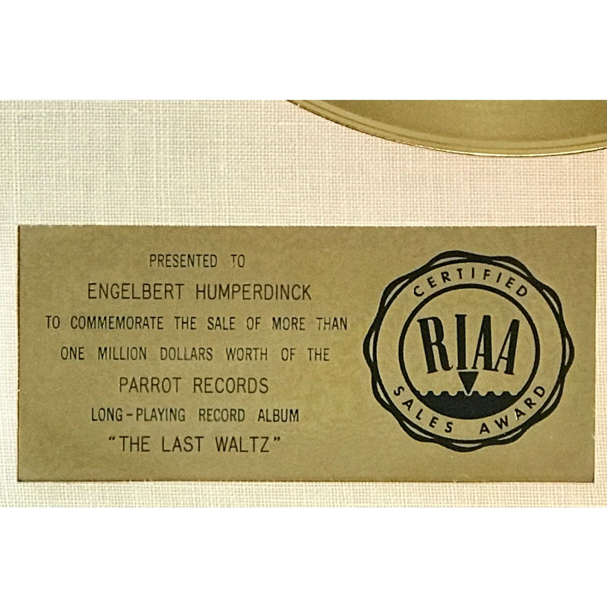 musicgoldmine.com - Engelbert Humperdinck The Last Waltz