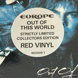 Europe Out of This World Red Vinyl LE Import 1988 - Media
