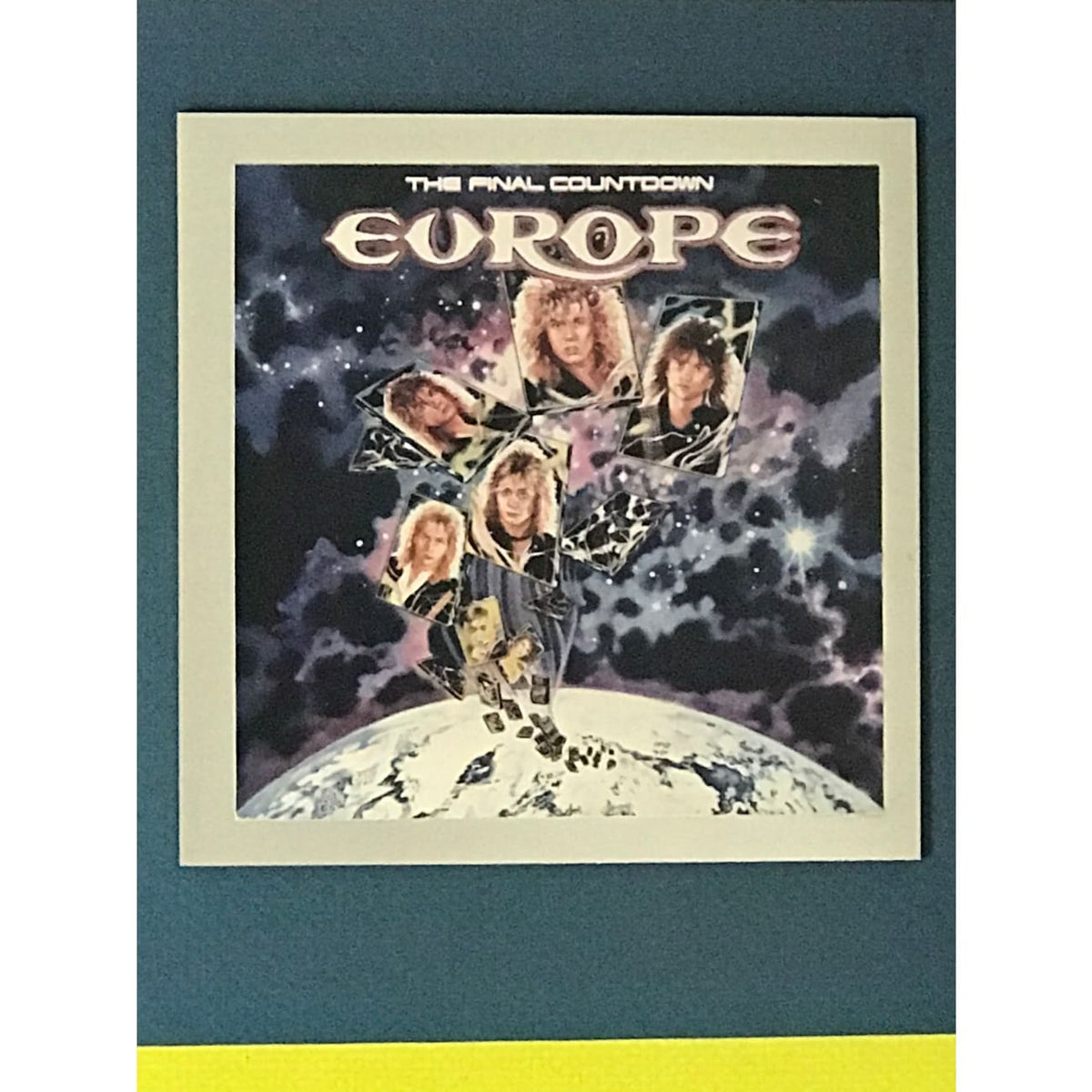 musicgoldmine.com - Europe The Final Countdown Epic Records Award