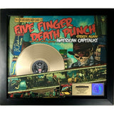 Five Finger Death Punch American Capitalist RIAA Gold Award - Record Award