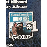 Florida Georgia Line RIAA Multi - Platinum Combo Award - Record