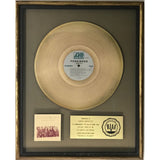 Foreigner Double Vision RIAA Gold Album Award - Record Award