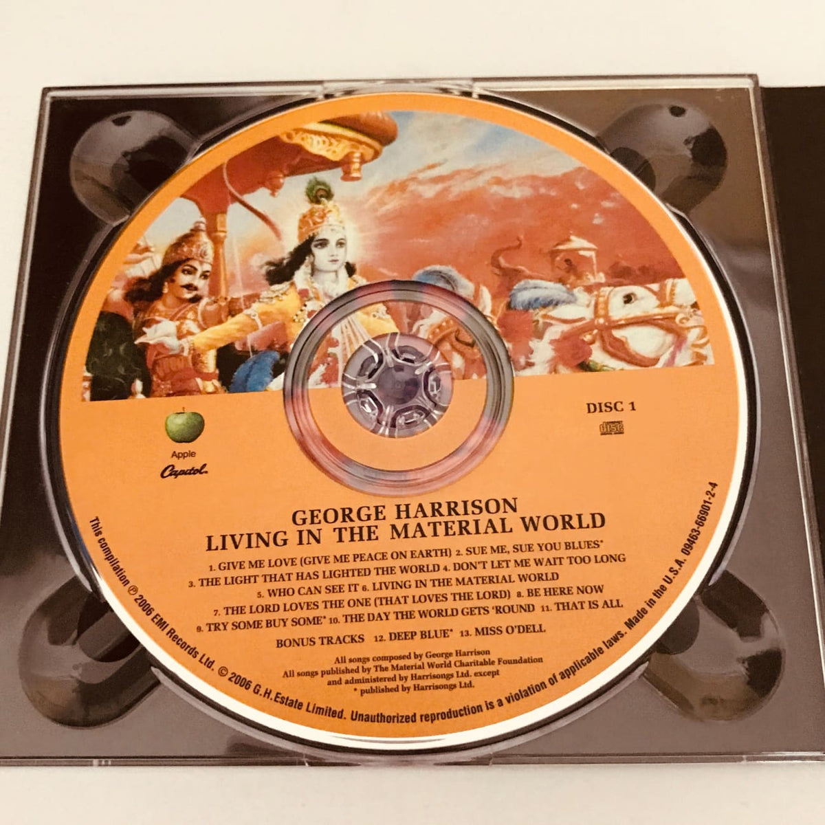 musicgoldmine.com - George Harrison Living In The Material