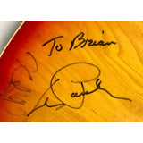 Gibson Les Paul guitar signed by Les Paul Larry Carlton Ace Frehley Kirk Hammett Joe Satriani Zakk Wylde w/BAS LOA - Guitar