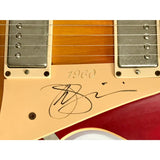 Gibson Les Paul guitar signed by Les Paul Larry Carlton Ace Frehley Kirk Hammett Joe Satriani Zakk Wylde w/BAS LOA - Guitar