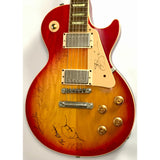 Gibson Les Paul guitar signed by Les Paul Larry Carlton Ace Frehley Kirk Hammett Joe Satriani Zakk Wylde w/BAS LOA - Guitar