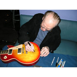Gibson Les Paul guitar signed by Les Paul Larry Carlton Ace Frehley Kirk Hammett Joe Satriani Zakk Wylde w/BAS LOA - Guitar