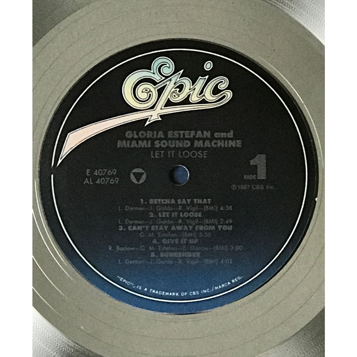 欧LP Miami Sound Machine Let It Loose MOVLP2668 Music On Vinyl /00260 Gloria Estefan And Miami Sound Machine – Let It Loose – CD