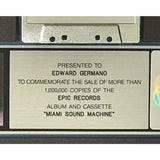 Gloria Estefan & Miami Sound Machine Primitive Love RIAA Platinum Album Award - Record Award