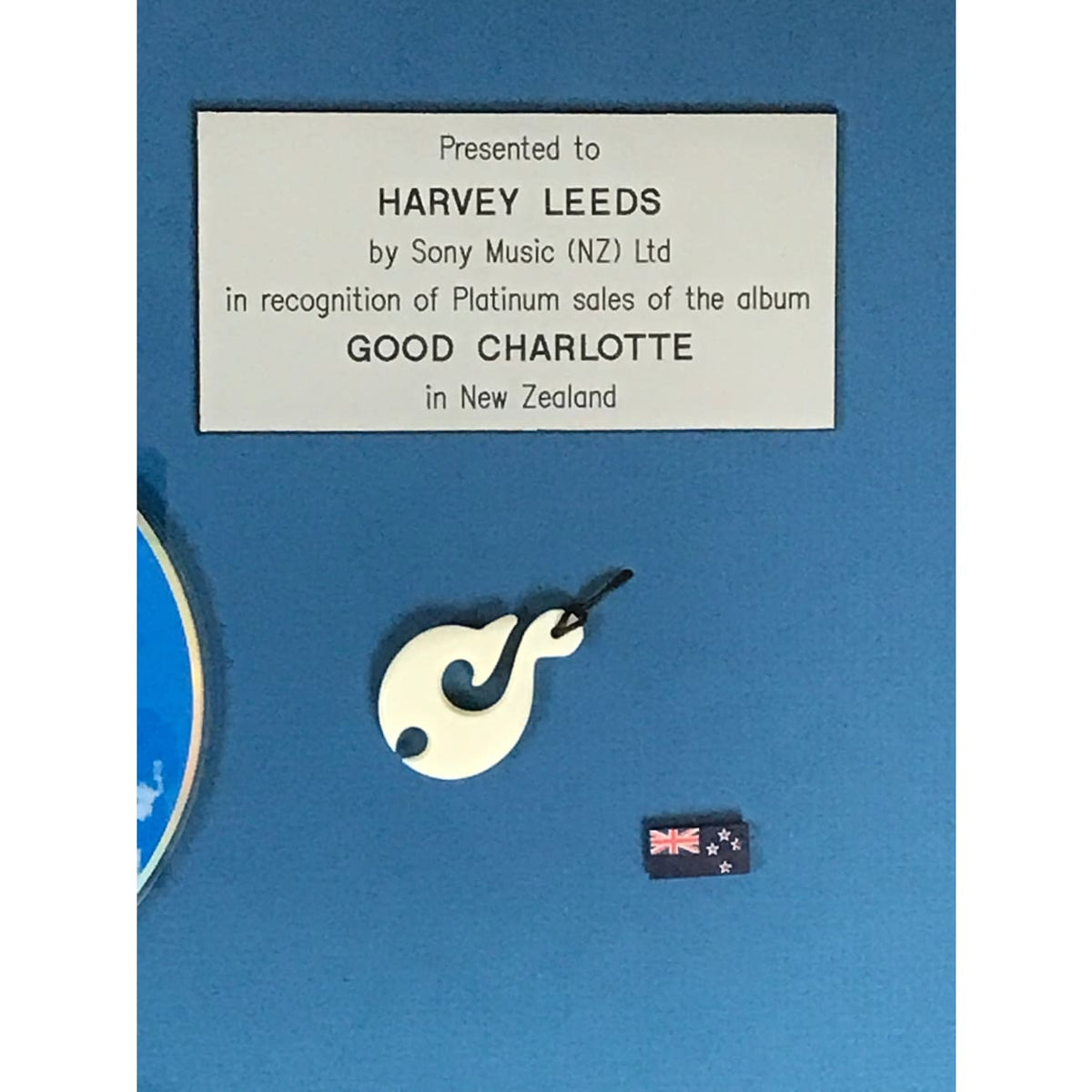 musicgoldmine.com - Good Charlotte debut New Zealand Award